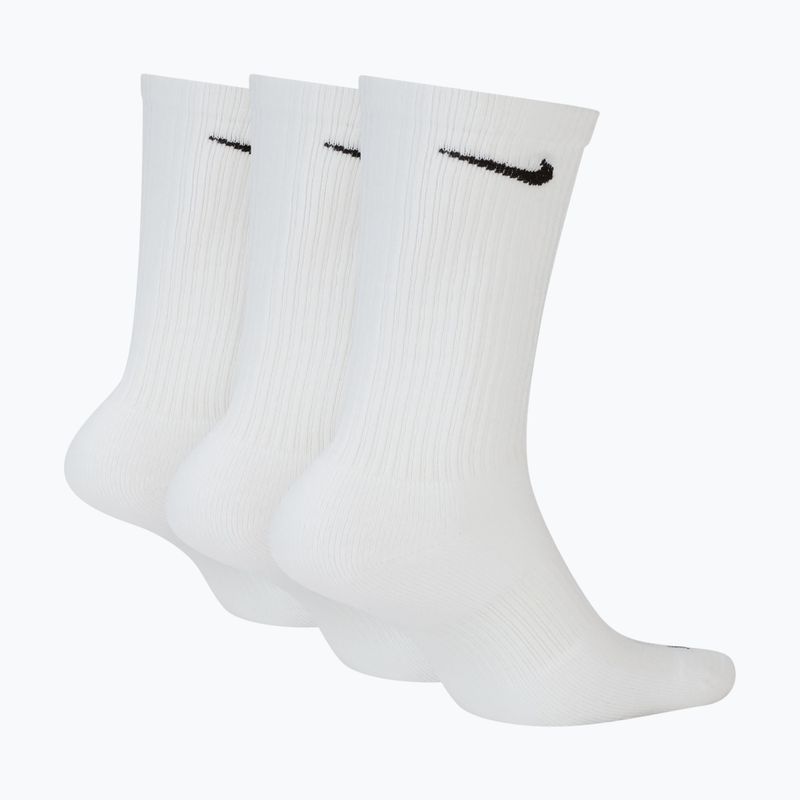 Zoknik Nike Everyday Plus Cushioned 3 pár white/black 2