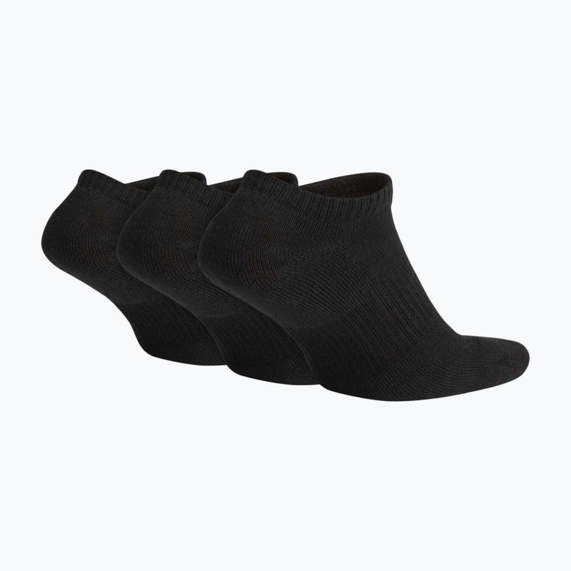 Nike Everyday Plus Cushion zokni 3 pár fekete/fehér 4