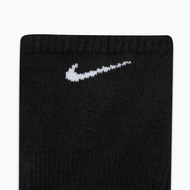 Nike Everyday Plus Cushion zokni 3 pár fekete/fehér 5