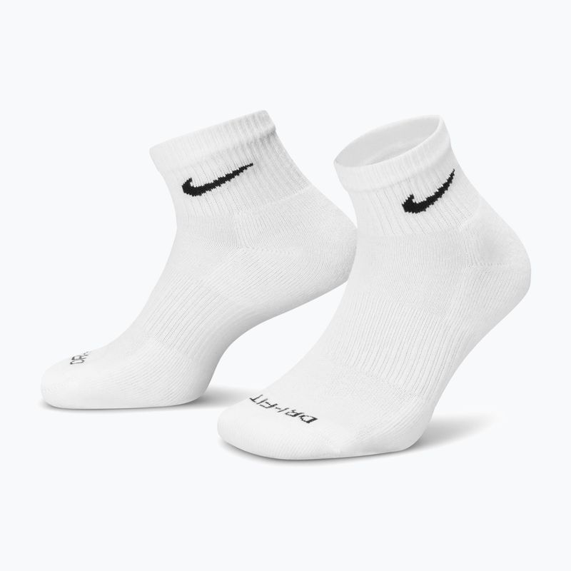 Zoknik Nike Everyday Plus Cushioned Ankle 3 pár white/black 3