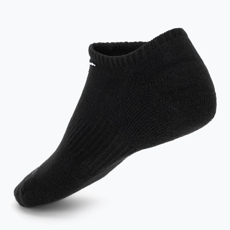 Férfi zokni Nike Everyday Plus Cushioned No Show 6 pár black/white 2