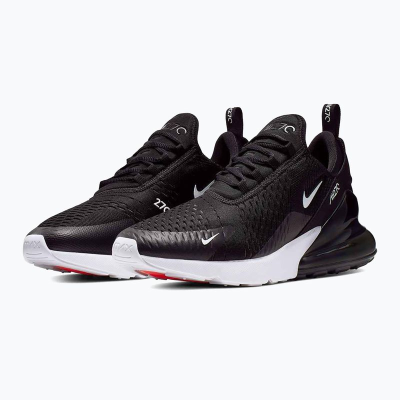 Férfi Nike Air Max 270 fekete/antracit/fehér/szoláris piros cipő 3