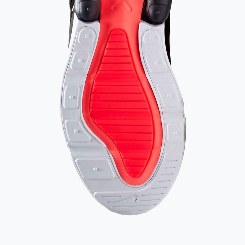 Férfi Nike Air Max 270 fekete/antracit/fehér/szoláris piros cipő 5