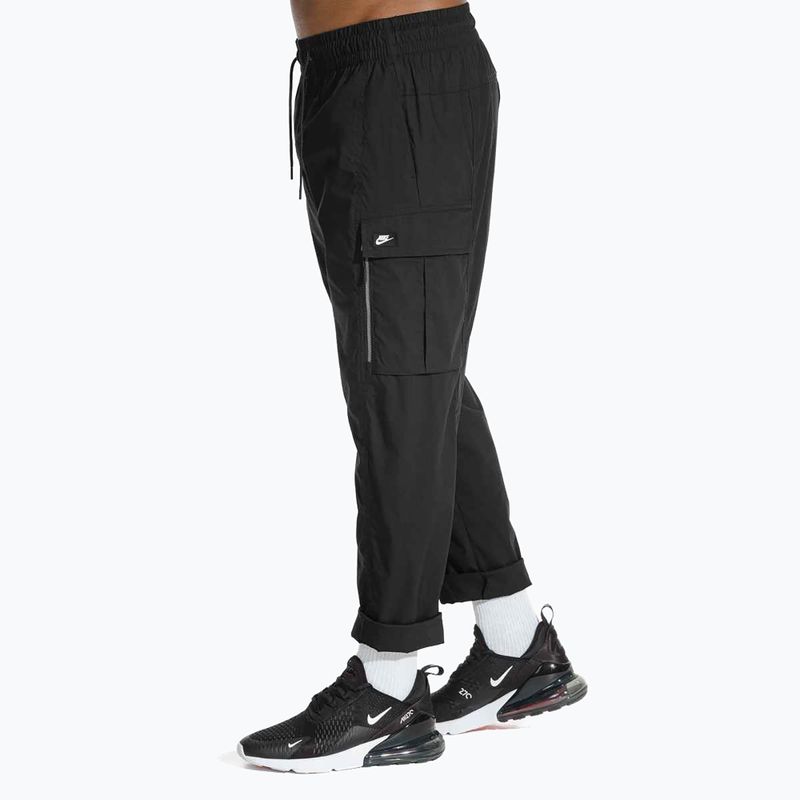 Férfi Nike Air Max 270 fekete/antracit/fehér/szoláris piros cipő 7