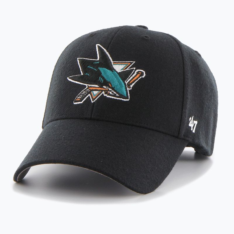 47 Brand NHL San Jose Sharks MVP baseball sapka fekete