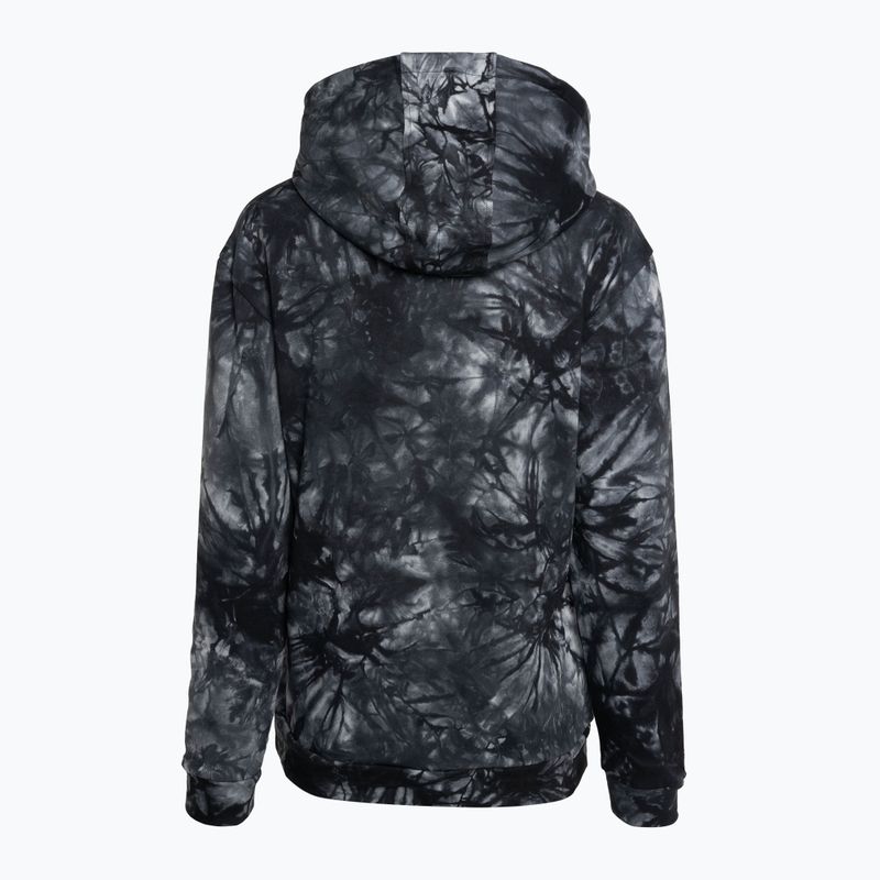 Női STRONG ID Tie-Dye pulóver kapucnis pulóver Fekete Z2T00490 6