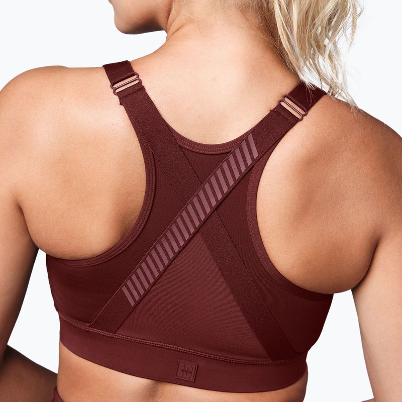 Női edzőmelltartó STRONG ID Active Active Állítható bordó Z1T02685 4