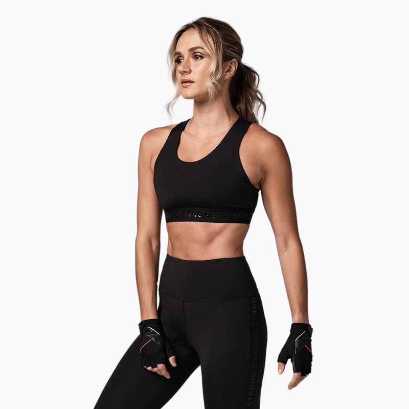 Női edzőmelltartó STRONG ID Essential Sports fekete Z1T02694 2