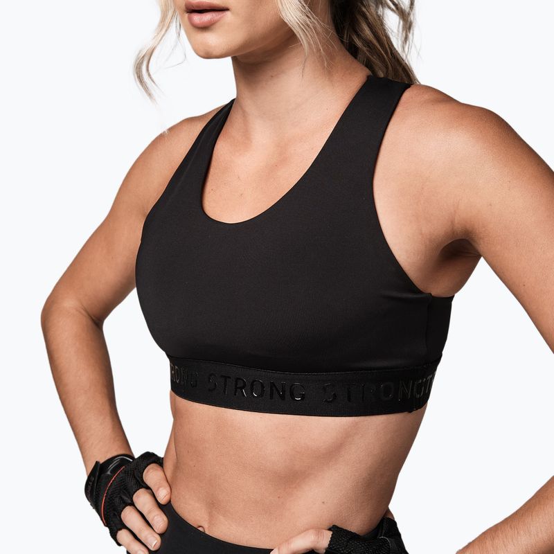 Női edzőmelltartó STRONG ID Essential Sports fekete Z1T02694 4