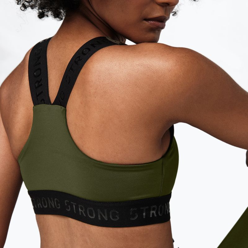 Női edzőmelltartó STRONG ID Essential Sports zöld Z1T02695 3