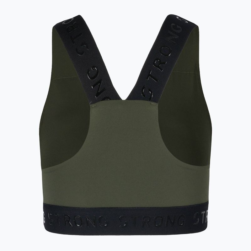 Női edzőmelltartó STRONG ID Essential Sports zöld Z1T02695 5