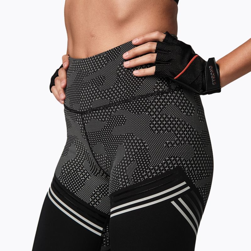 Női leggings STRONG ID Performance fekete-szürke Z1B01337 5
