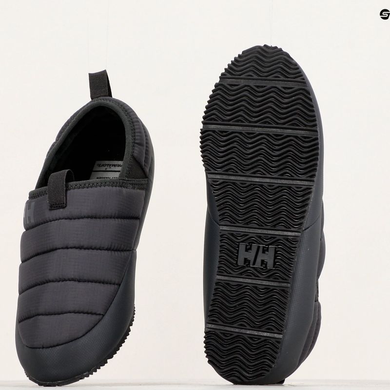 Női papucsok Helly Hansen Cabin Loafer fekete 15
