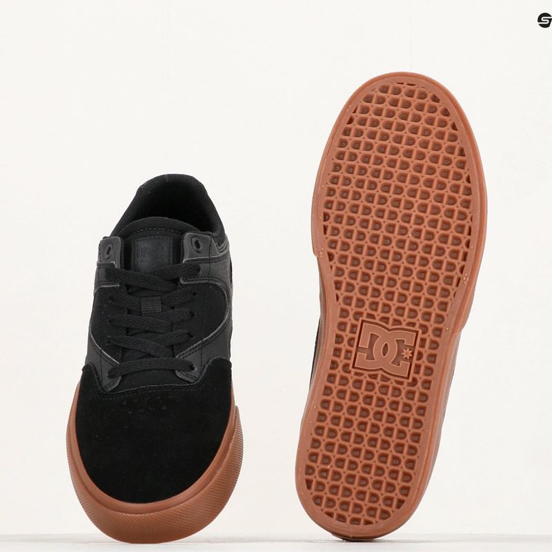 Férfi cipő DC Kalis Vulc black/black/gum 10