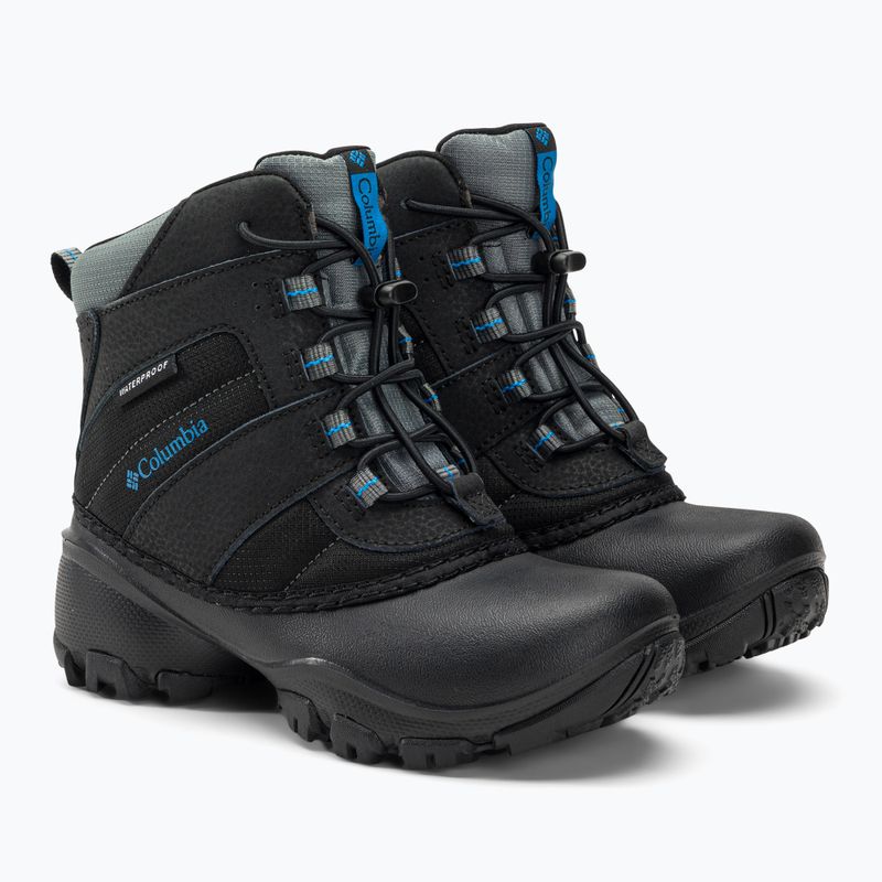 Columbia Rope Tow III WP Boy gyerek hócipő fekete/sötét iránytű 4
