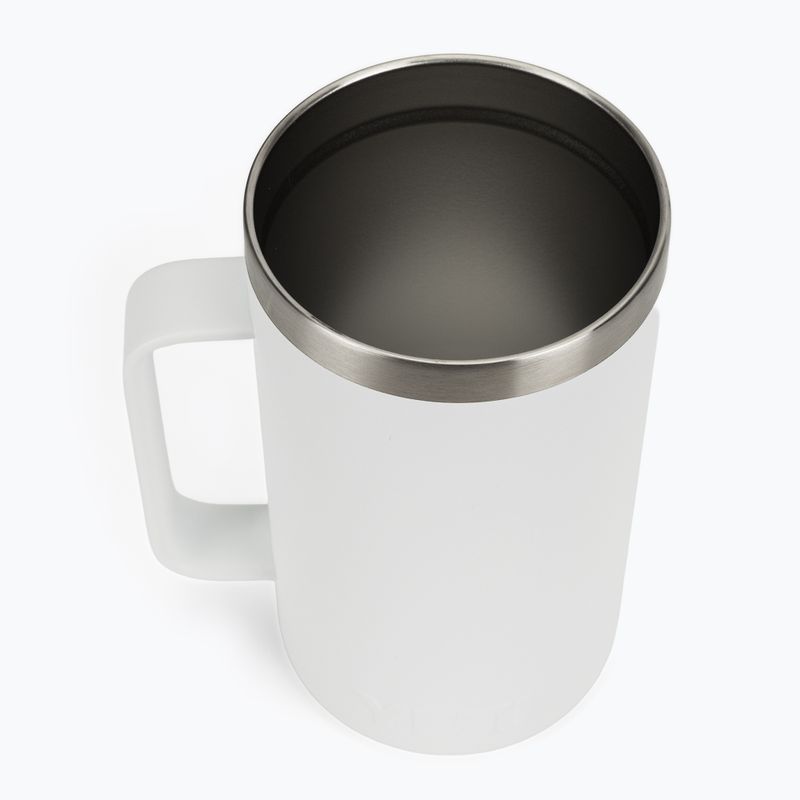 Termoszbögre YETI Rambler 710 ml white 5