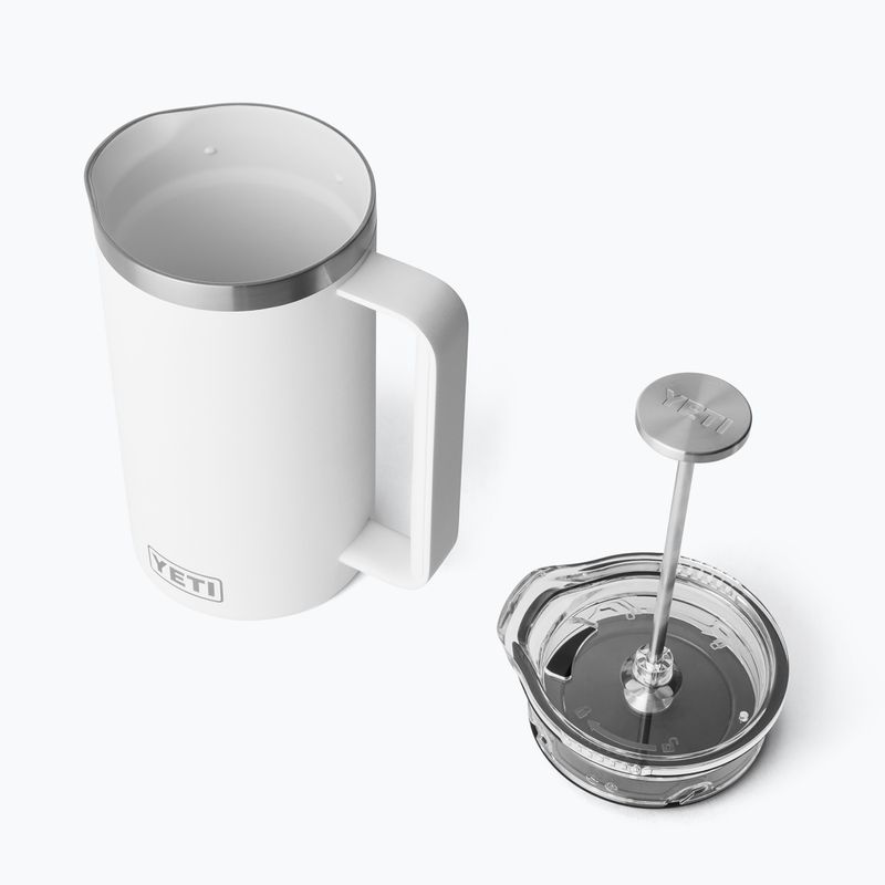 Kávéfőző YETI French Press 1 l white 5