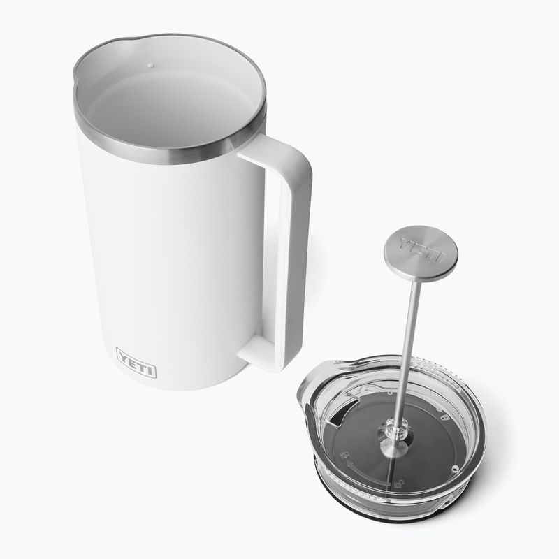 Kávéfőző YETI French Press 1,9 l white 5