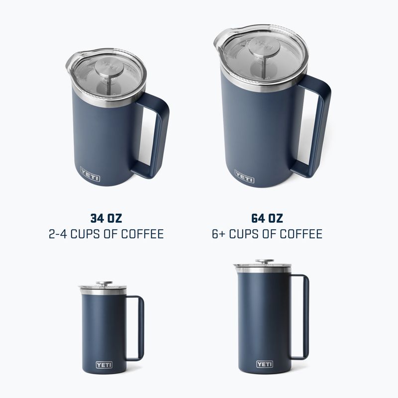 Kávéfőző YETI French Press 1,9 l navy 14