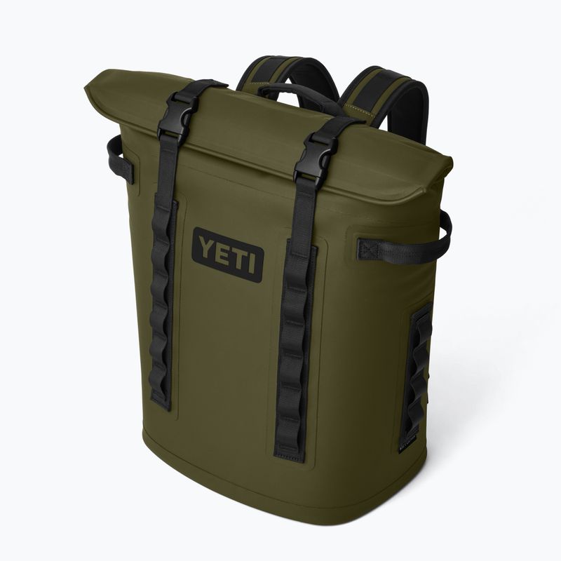 Hűtőtáska hátizsák YETI Hopper 20 l olive 2