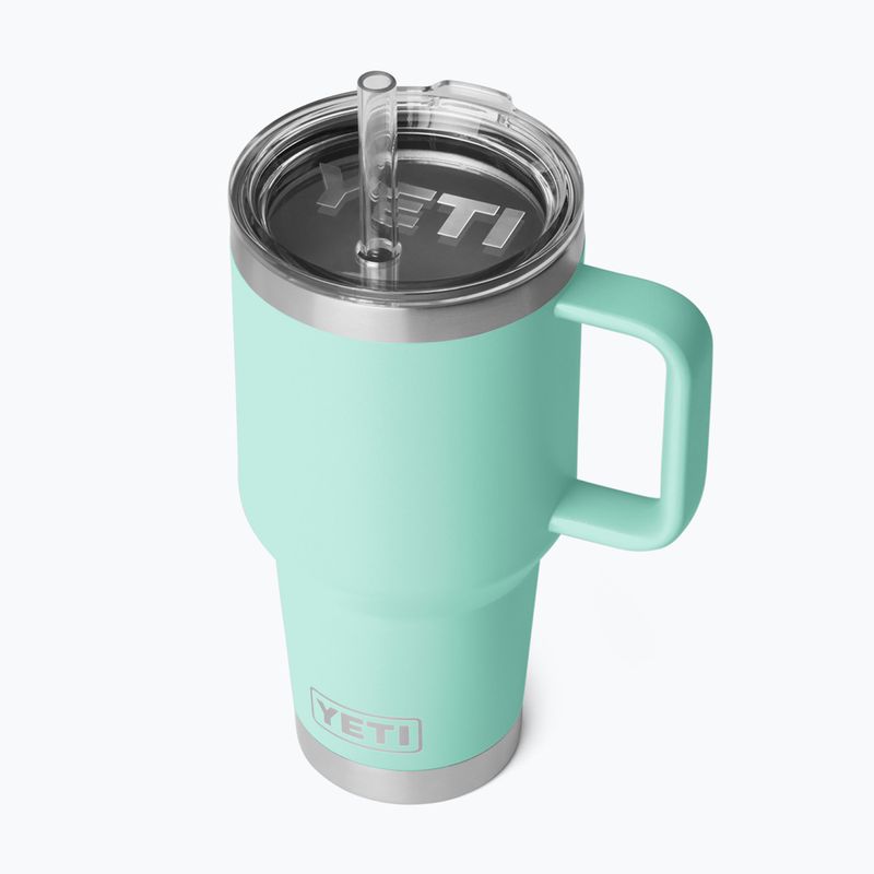Termoszbögre YETI Rambler Straw 1000 ml seafoam 3