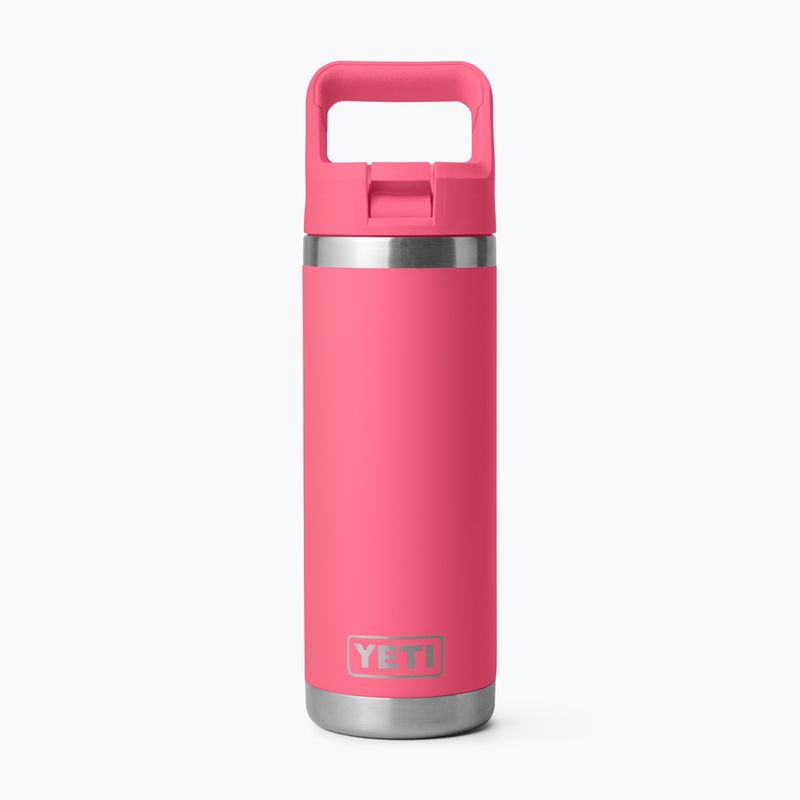 Termosz palack YETI Rambler C Straw 532 ml tropical pink