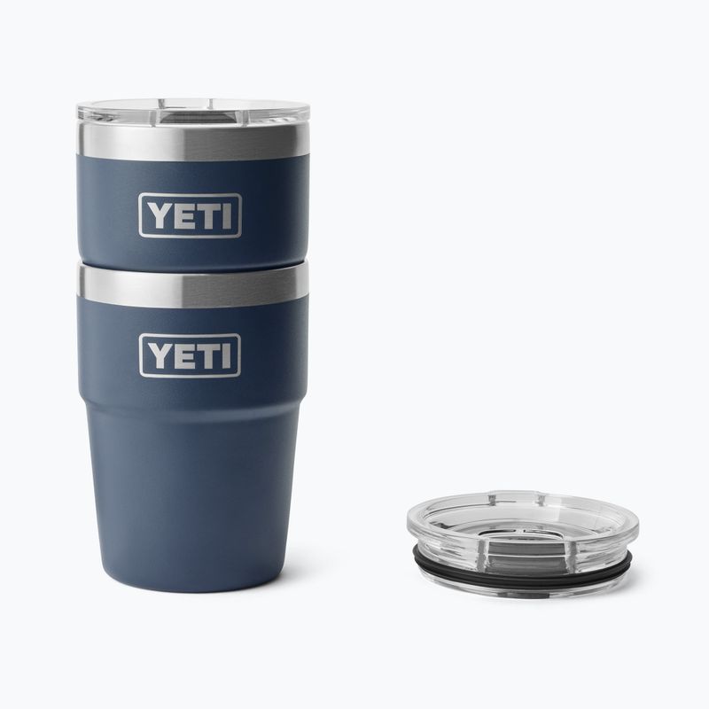 Termosz YETI Rambler Stackable 473 ml navy 4