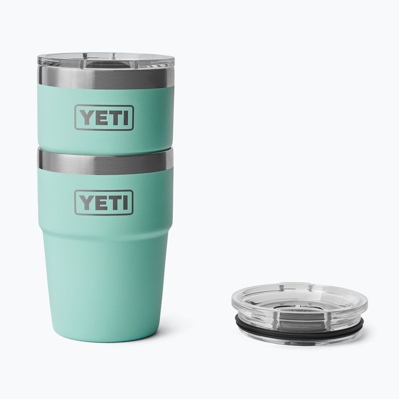 Termosz YETI Rambler Stackable 473 ml seafoam 4