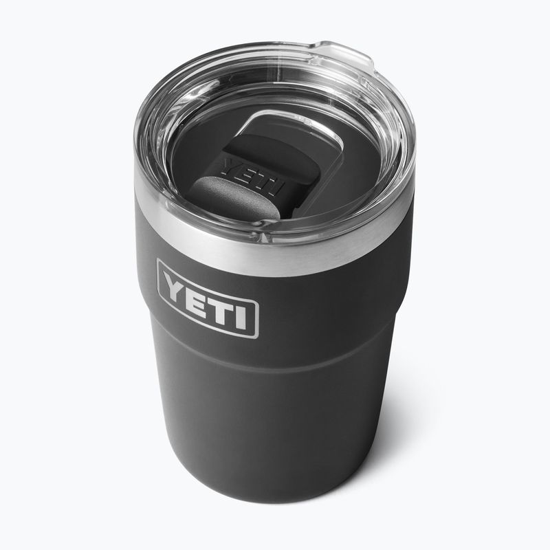 Termosz YETI Rambler Stackable 473 ml black 3