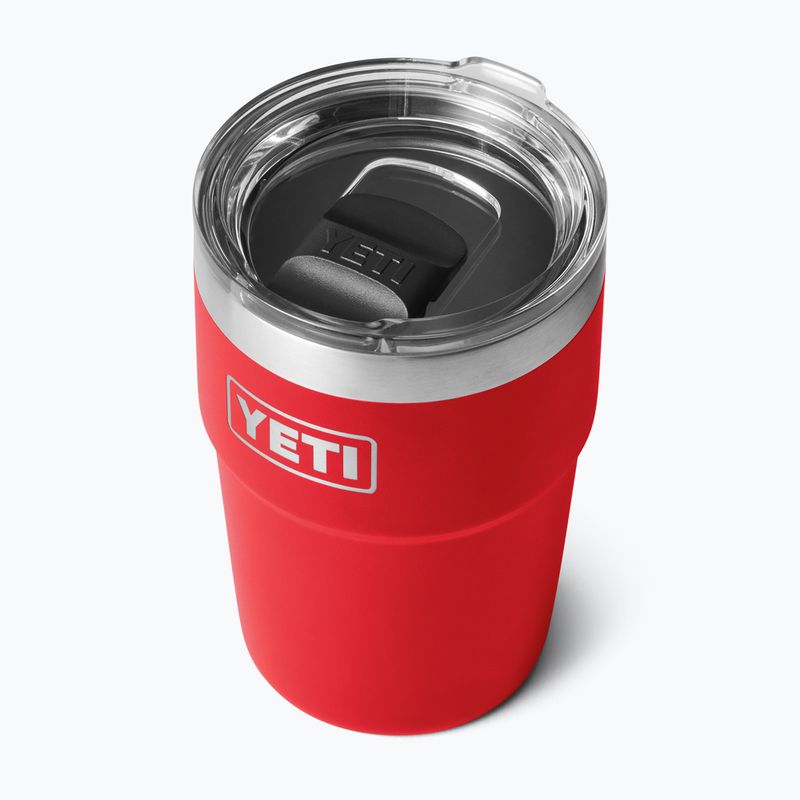 Termosz YETI Rambler Stackable 473 ml rescue red 3