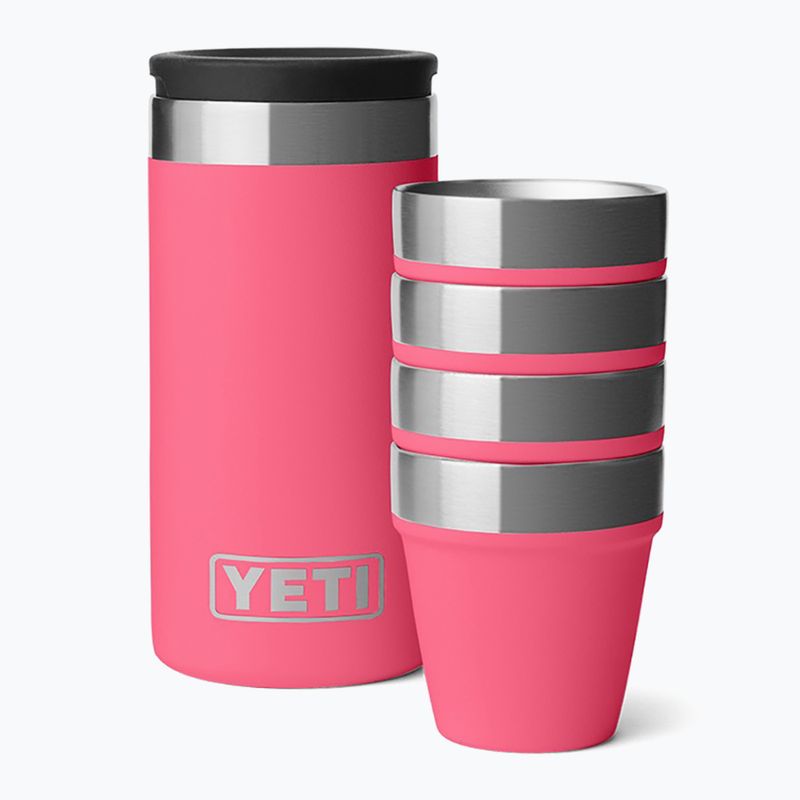 Túra poharak YETI Shot 48 ml 4 pcs. tropical pink