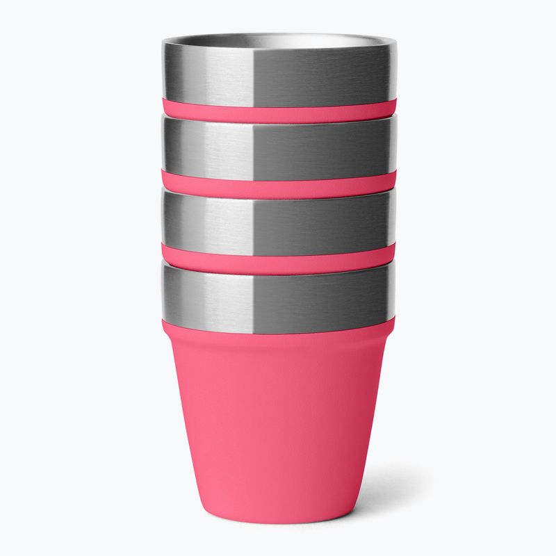 Túra poharak YETI Shot 48 ml 4 pcs. tropical pink 3