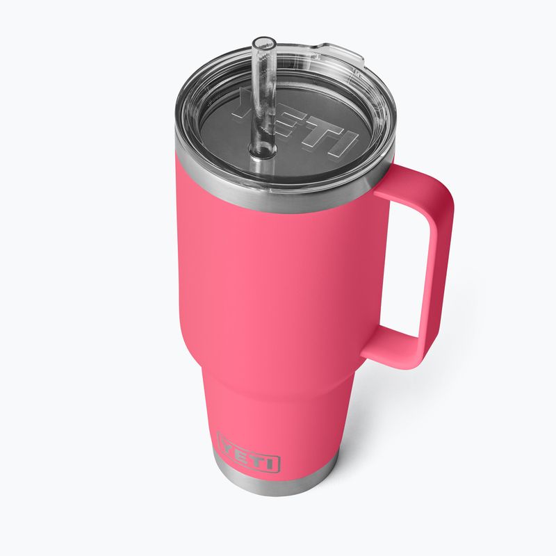 Termoszbögre YETI Rambler Straw 1200 ml tropical pink 3