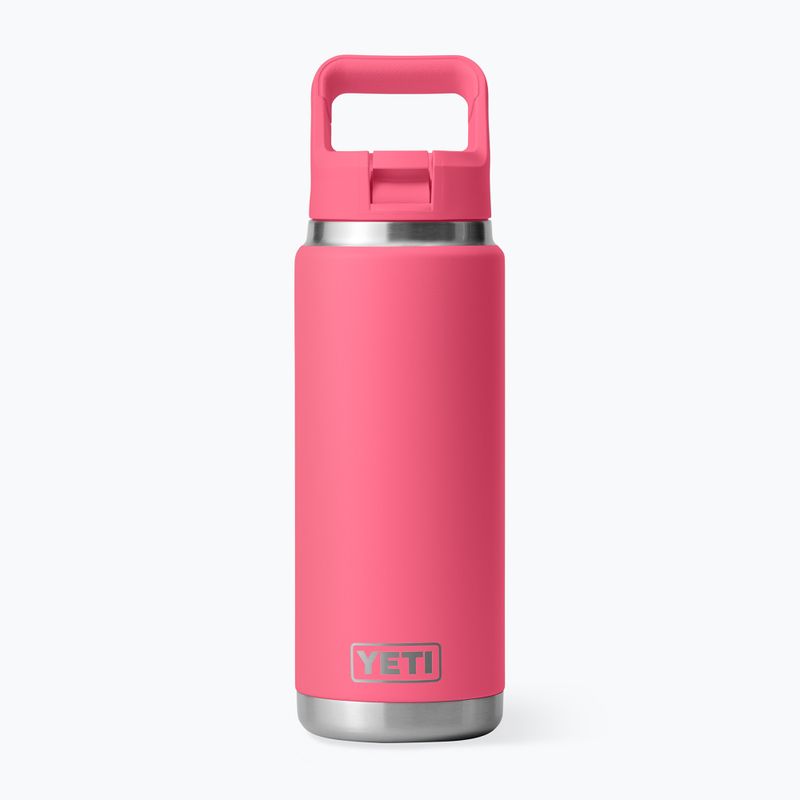 Termoszbögre YETI Rambler C Straw 769 ml tropical pink