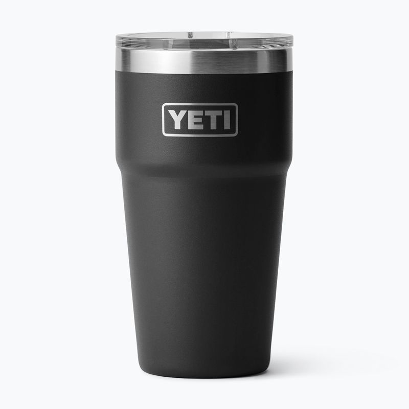 Termosz YETI Rambler Stackable 473 ml black