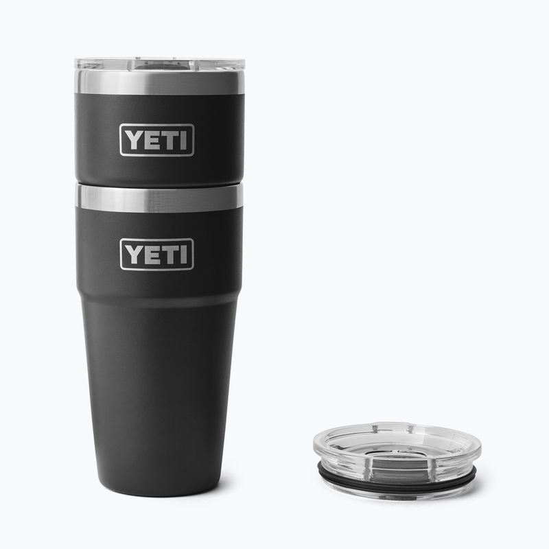 Termosz YETI Rambler Stackable 473 ml black 4