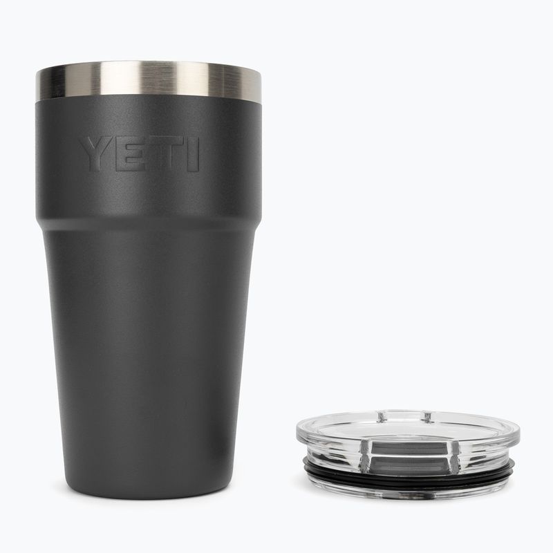 Termosz YETI Rambler Stackable 591 ml charcoal 3