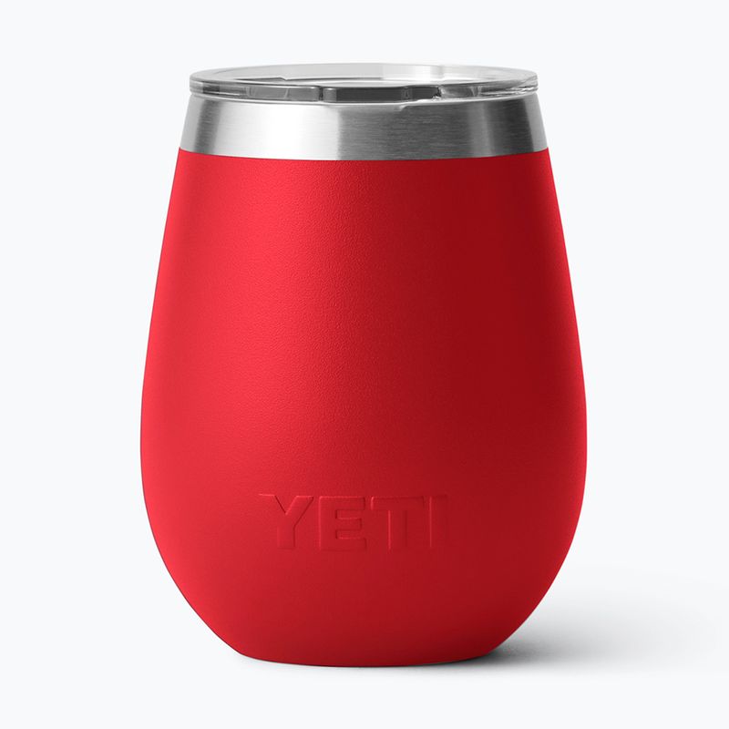 Termoszbögre YETI Rambler Wine Tumbler 295 ml rescue red 2