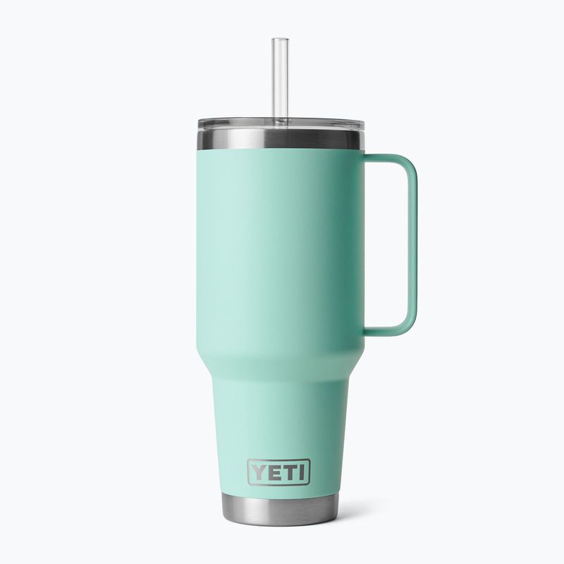 Termoszbögre YETI Rambler Straw 1200 ml seafoam