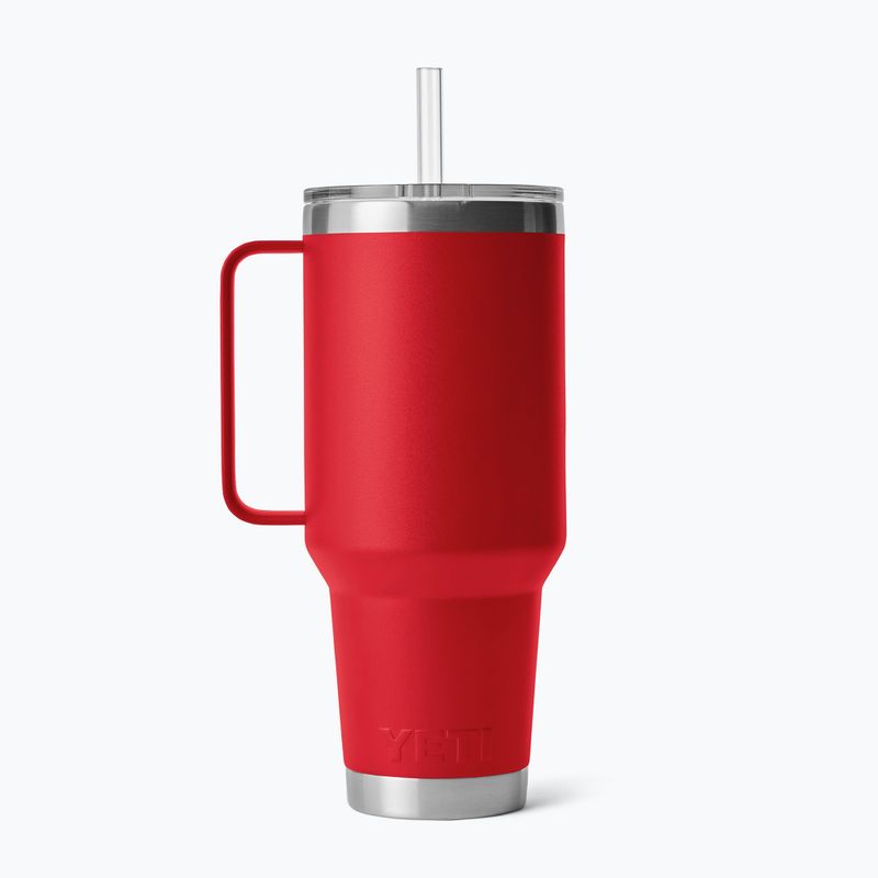 Termoszbögre YETI Rambler Straw 1200 ml rescue red 2