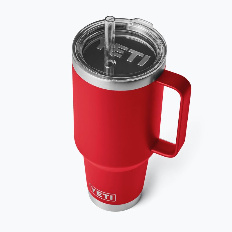 Termoszbögre YETI Rambler Straw 1200 ml rescue red 3