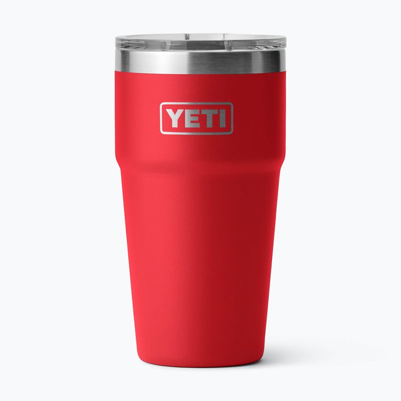 Termosz YETI Rambler Stackable 591 ml rescue red