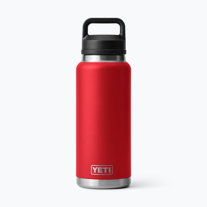 Termosz palack YETI Rambler Chug 1064 ml rescue red
