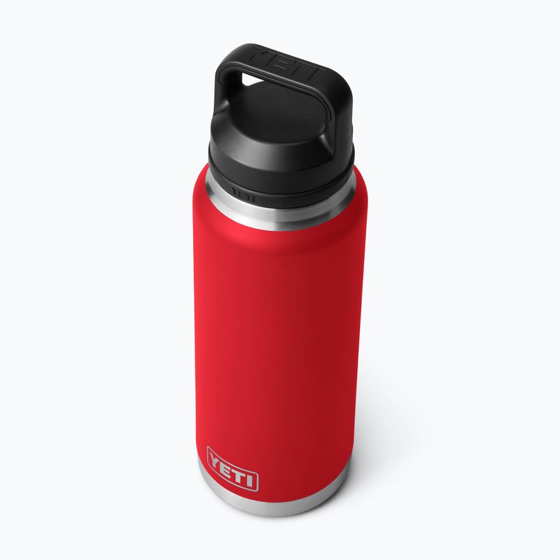 Termosz palack YETI Rambler Chug 1064 ml rescue red 3