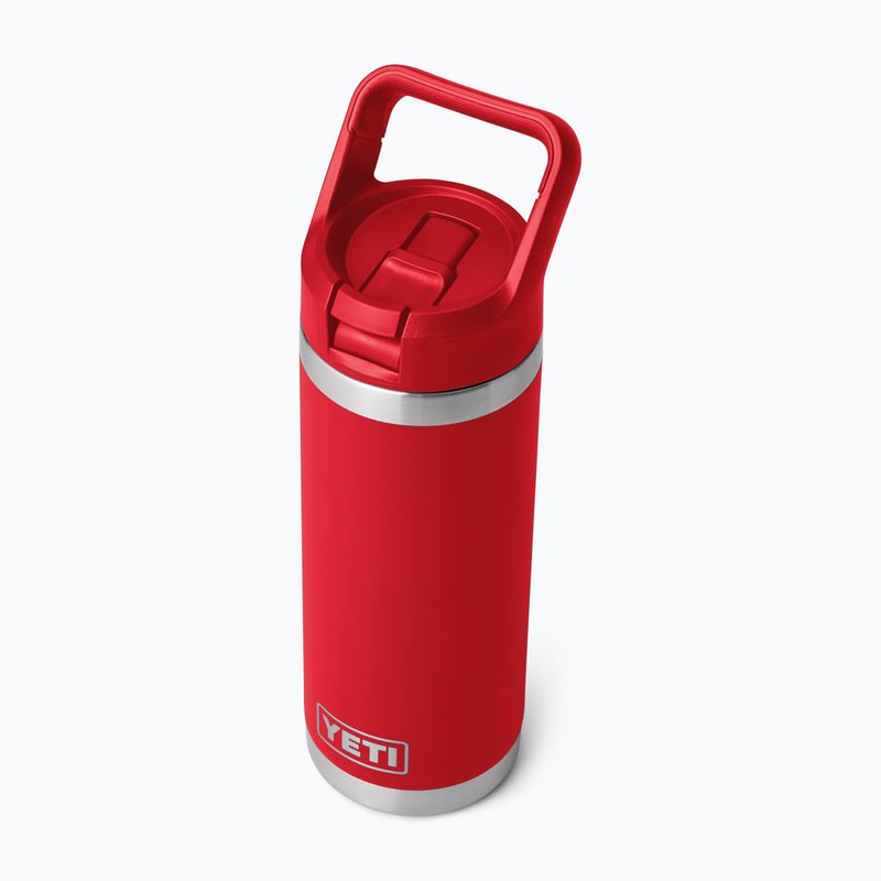 Termosz palack YETI Rambler C Straw 532 ml rescue red 4