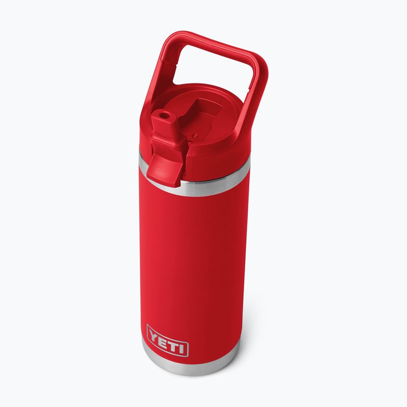 Termosz palack YETI Rambler C Straw 532 ml rescue red 5