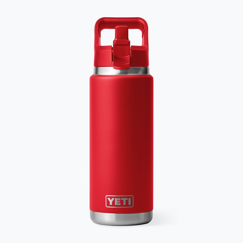 Termosz palack YETI Rambler Straw 769 ml rescue red 3