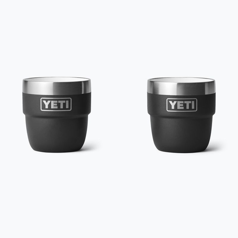 Bögre YETI Rambler 118 ml 2 pcs. black