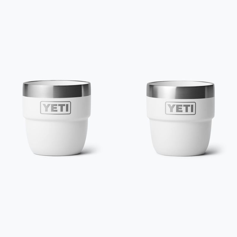 Bögre YETI Rambler 118 ml 2 pcs. white