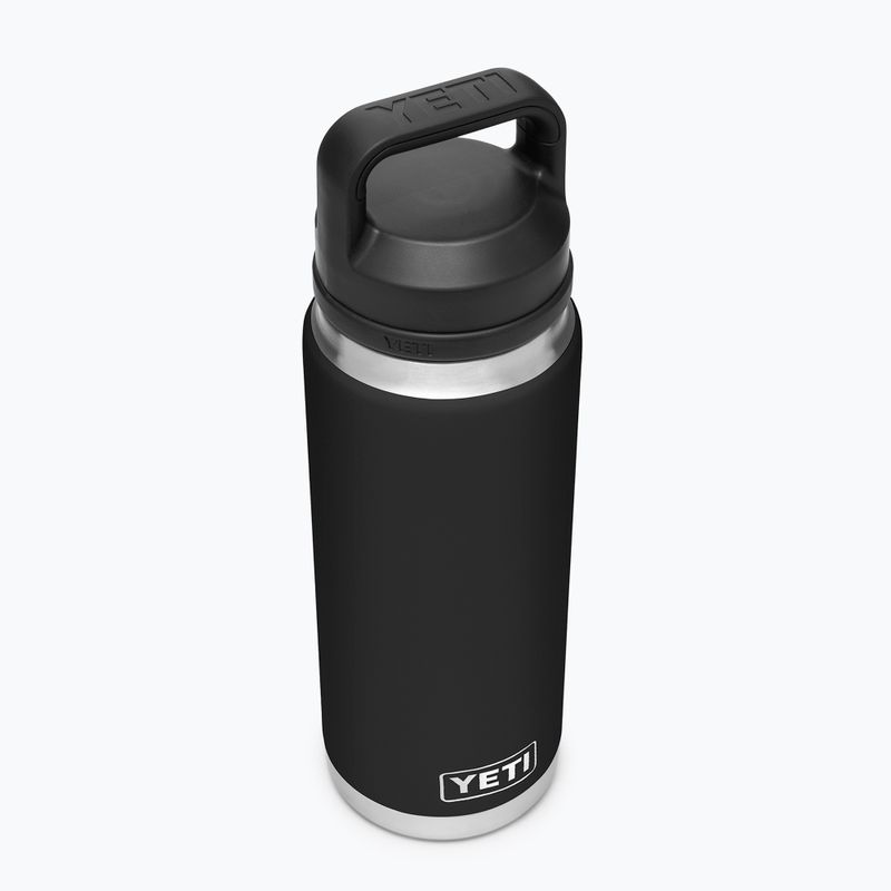 Termosz YETI Rambler Chug 760 ml black 3